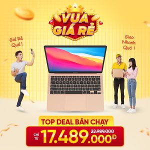 MacBook Air 2020 13 Inch Chip M1 8GB | 256GB SSD Chính Hãng (MGN93, MGN63, MGND3)